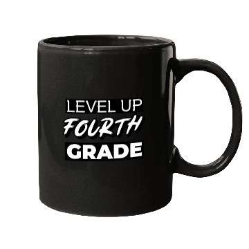 Discover Back to School Mugs Level Up 4th