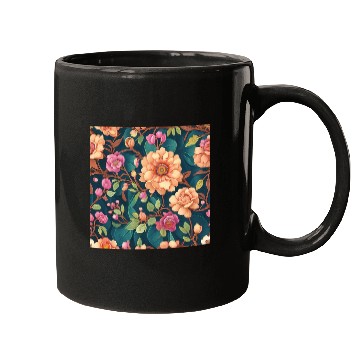Discover Colorful Floral Pattern Mugs