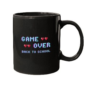 Discover game over back to school Mugs