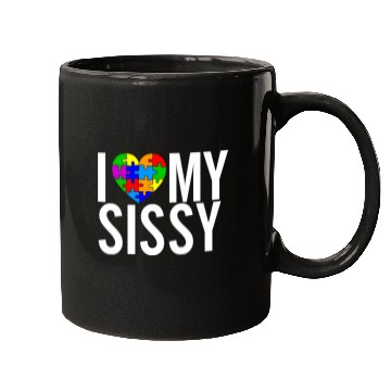 Discover I Love My Sissy Mugs