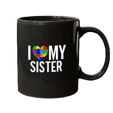 Discover I Love My Sister Mugs