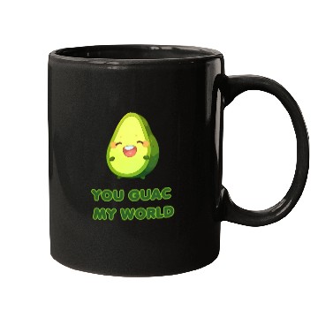 Discover You Guac My World cute avocado Mugs