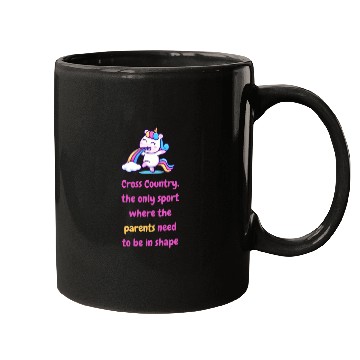 Discover High School Running Mugs, Cross Country Parent,