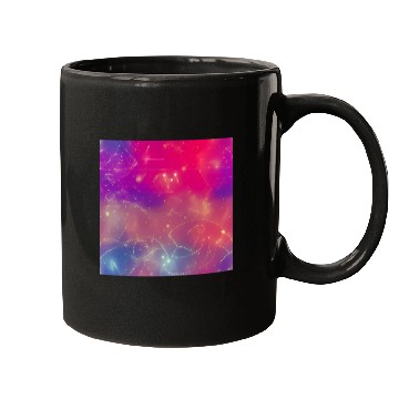 Discover galaxy nebula draw abstract Mugs