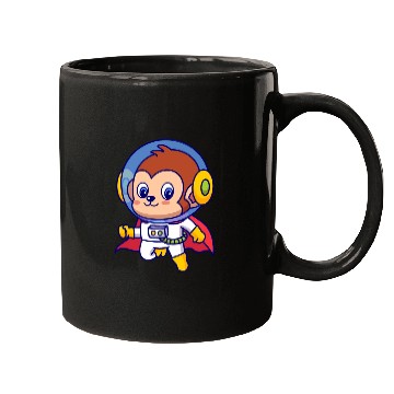 Discover Superhero Monkey Astronaut Mugs
