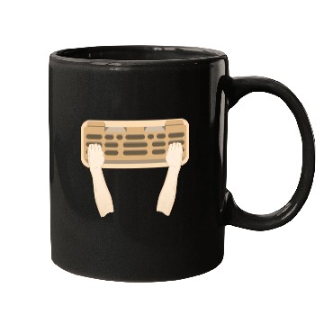 Discover Rock Climbing Gym Hangboard Mugs
