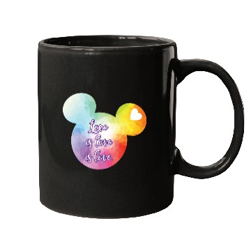Discover Right Chest Love Is Love Mugs