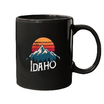 Discover Idaho Id Moains Outdoor Wildness Mugs