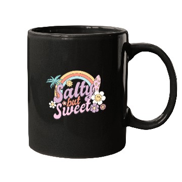 Discover Salty but Sweet, Summer, Retro, Mugs
