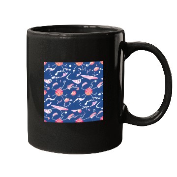Discover Galaxy nebula art Mugs