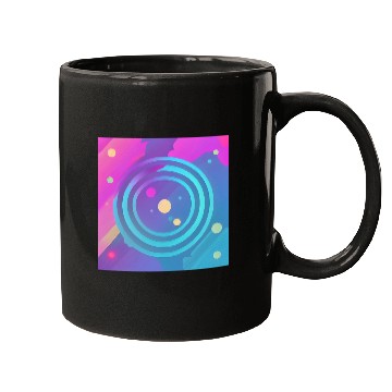 Discover Galaxy nebula art Mugs