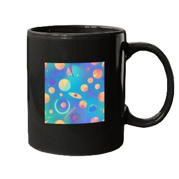 Discover Galaxy nebula art Mugs