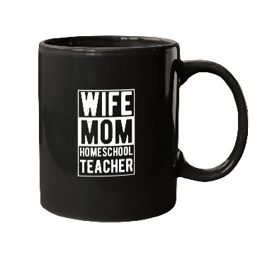 Discover Wife Mom Homeschool Teacher Mugs