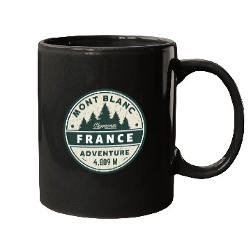 Discover Mont blanc chamonix french alps trip Mugs