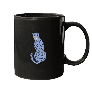 Discover Spotted Blue Cheetah Mugs