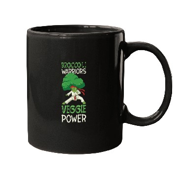 Discover Broccoli Martial Arts Karate MMA Boxing Kicks Mugs
