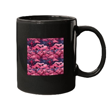 Discover Anime Euphoria: Fantasy Cherry Blossom Dreamscape Mugs