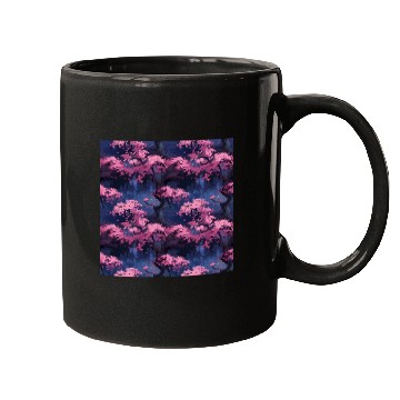 Discover Anime Euphoria: Fantasy Cherry Blossom Dreamscape Mugs