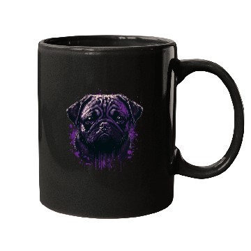 Discover scary Pug Mugs