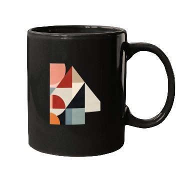 Discover Floral Modern Geometric Mid Century 11 Mugs