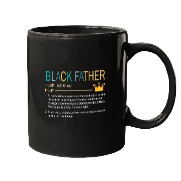 Discover Black Father Stepped Up Provider Protector Lover Mugs