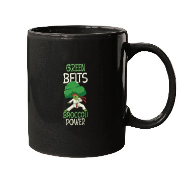 Discover Broccoli Martial Arts Karate MMA Boxing Kicks Mugs