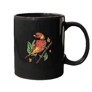 Discover Bird Illustration Mugs
