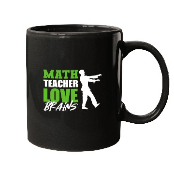 Discover Love Brains Mathematician Or Math Teacher Gift Mugs