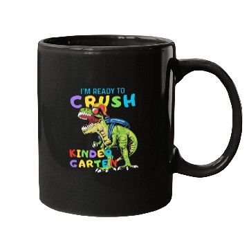 Discover I'm Ready To Crush KINDERGARTEN Back to school Mugs