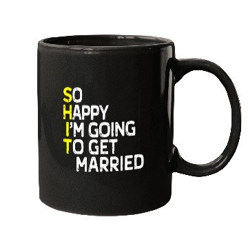 Discover Getting Married Funny Engagement Party Gag Groom Mugs