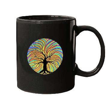 Discover Tree: detailed, relaxing, & positive Mugs