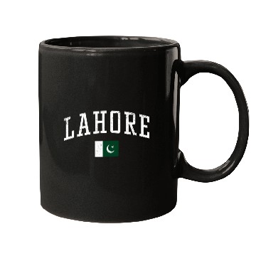 Discover Lahore Pakistan Cory Flag Vacation Mugs