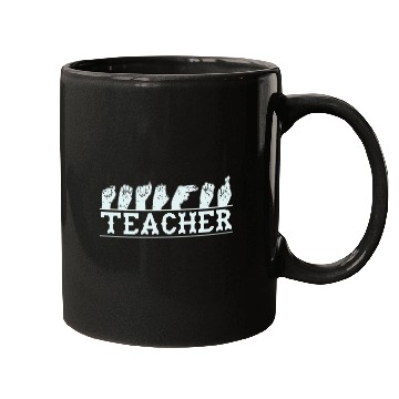 Discover Sign Language Teacher Asl Conversation Mugs