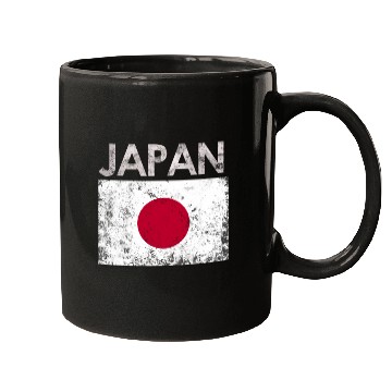 Discover Japan Japanese Flag Pride Mugs