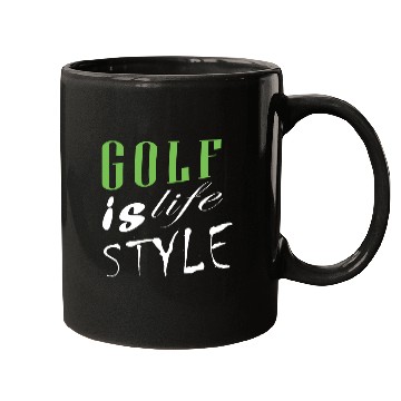 Discover Golf Is Life Style Mugs