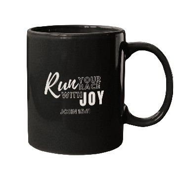 Discover Run Your Race with Joy Mugs