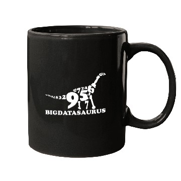 Discover Big Data Dinosaur Machine Learning Data Analyst Mugs