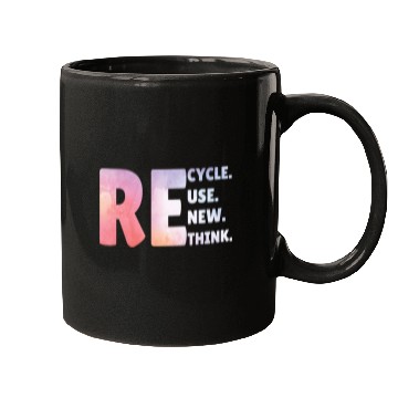 Discover Recycle Use New Think Earth Day Tees Mugs