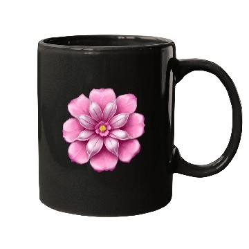 Discover Pink cherry blossom flower Mugs