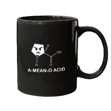 Discover Chemistry Science Amino Joke Mugs