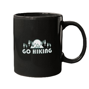 Discover Take a Hike, Hiking Lover, Adventure, Nature. Mugs