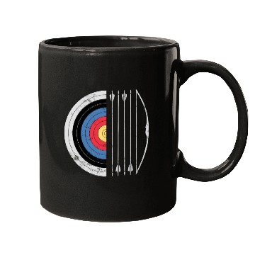 Discover Archery Target Bow Arrow Hunting Archer Bow Hunter Mugs