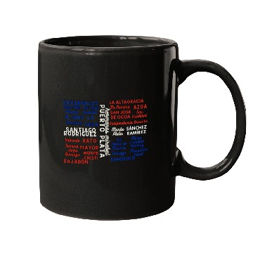 Discover Dominican Cities: Provincias Dominican Republic Mugs