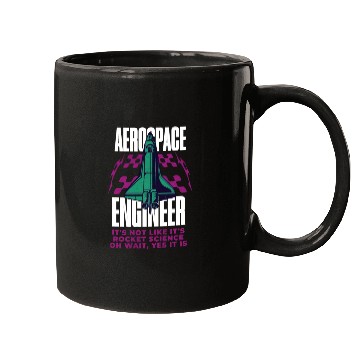 Discover Cool Aerospace Engineer Rocket Scientist Space Mugs