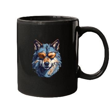 Discover Street Style Gray Wolf | Wolf Lovers Mugs