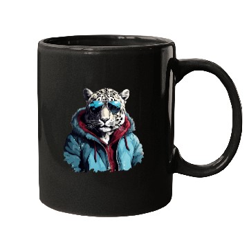 Discover Street Style Snow Leopard | Leopard Lovers Mugs