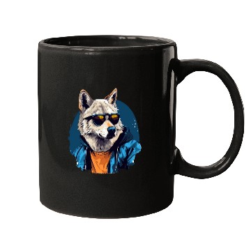 Discover Street Style Arctic Wolf | Wolf Lovers Mugs