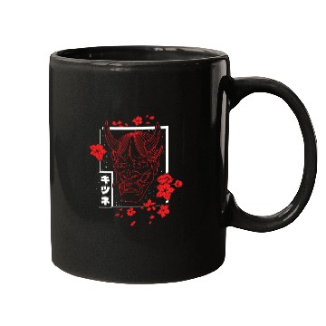 Discover Anime Devil - Samurai Oni Mask Mugs