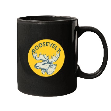 Discover Teddy Roosevelt Bull Moose Py Mugs