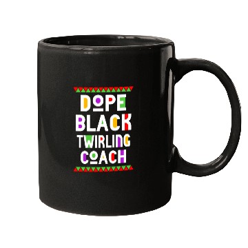 Discover Dope Black Twirling Coach Mugs
